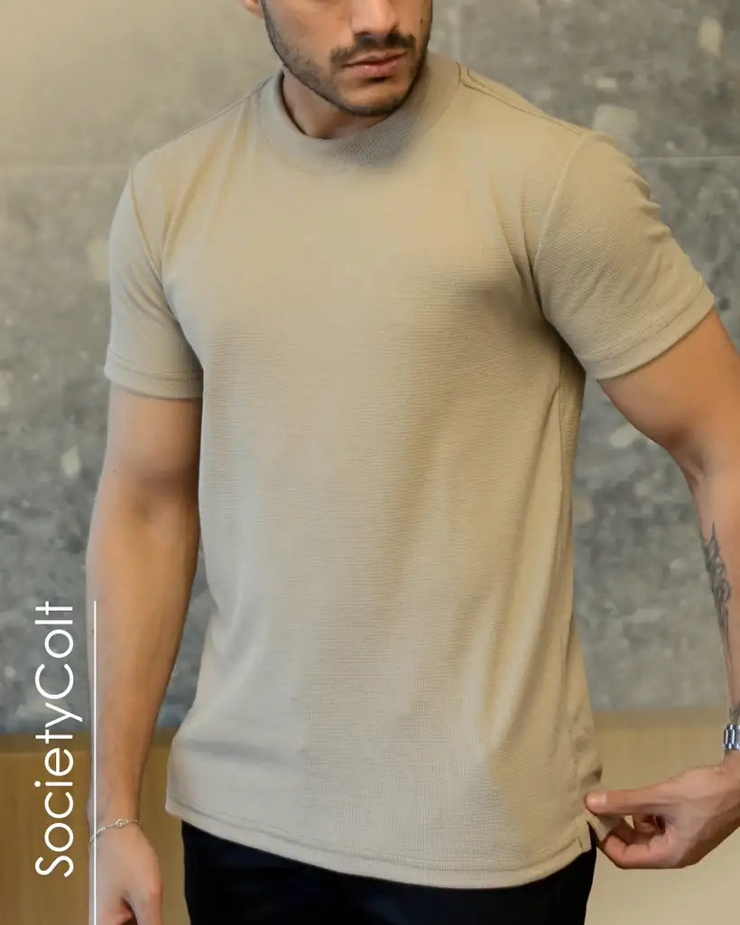 Camiseta Bege